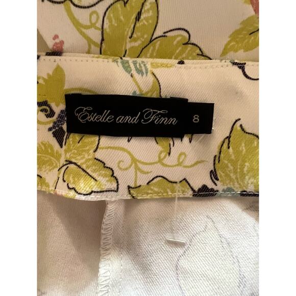 Estelle and Finn Floral Pattern Pants Size 8 - Picture 7 of 7